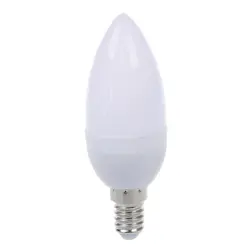 E14 6 5630 SMD СВЕТОДИОДНЫЙ свечи свет лампы 3 Вт Теплый Белый 3600 К ACue10-240V