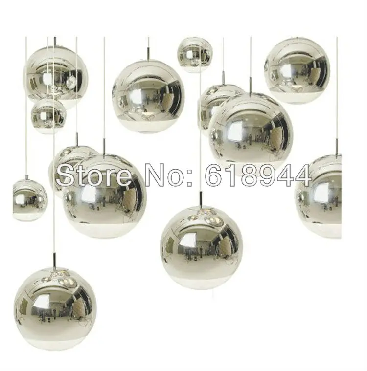 Hot Selling 20CM Modern Brief Pendant Lights, Mirror Ball Lamps for