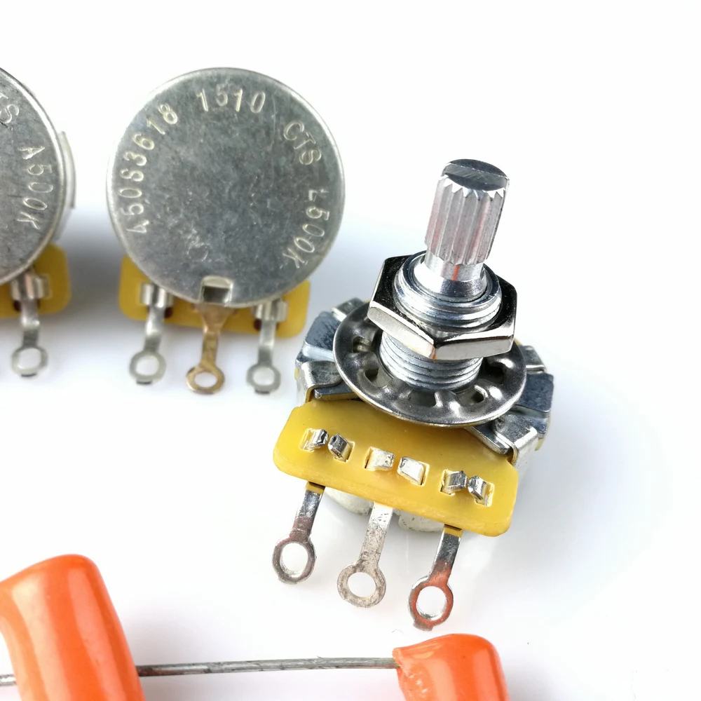 Preise CTS Tone Volume Knob A500K L500K Potentiometer Für E gitarre Bass Potentiometer 450 TOPF Sound