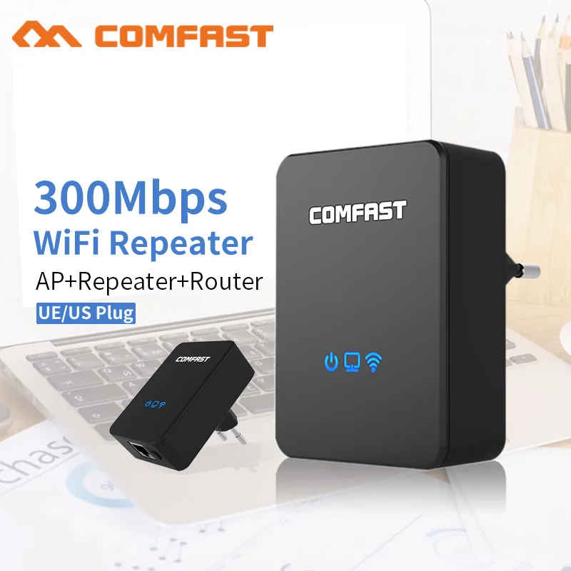 

300Mbps Stable Home Mi WIFI Repeater 2 Amplifier Extender 2 Signal Boosters WiFi Wireless Universal Router bulit-in Antenna