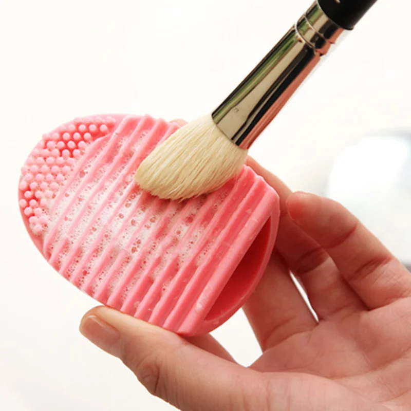 

1PC Silicone Brush Cleaning Washing Tools Cosmetics Brushes Scrubber Board Washing Foundation Makeup Brushes Cleaner Tool D