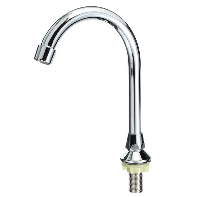 Us 24 43 15 Off Brass Bathroom Medical Laboratory Basin Faucet Tap Copper Foot Pedal Basin Mixer Water Faucet Taps Single Cold Water In Basin