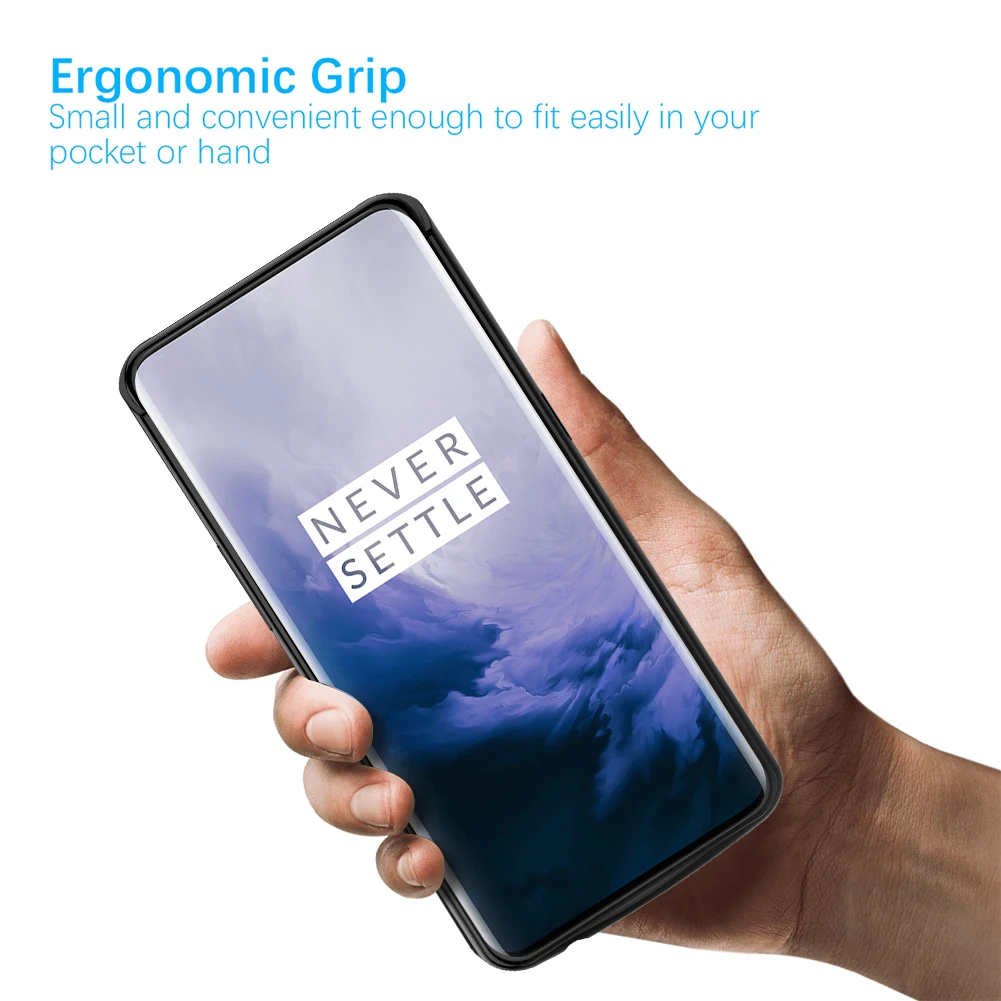 For Oneplus 7 Pro Battery Charger Case 6500mAh Extended Slim Backup Power Bank Charging Battery Cover For One Plus 7 Pro Case
