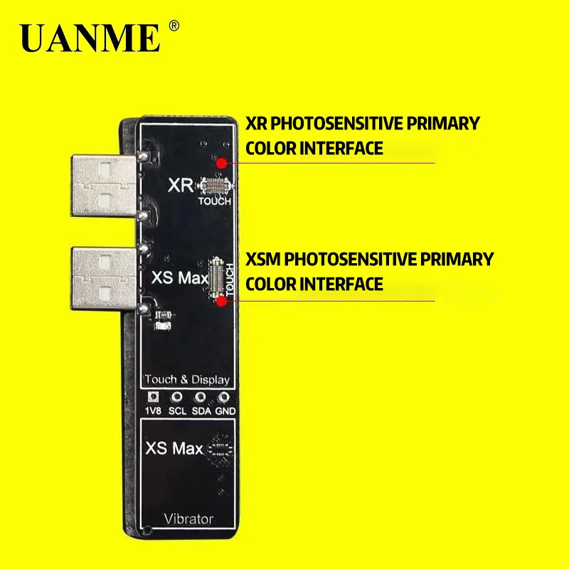 UANME LCD Photoreceptor repair programmer For Iphone 7G/7P/8G/8P/X APR8 Vibration code read-write modification English UANME LCD Photoreceptor repair programmer For Iphone 7G/7P/8G/8P/X APR8 Vibration code read-write modification English