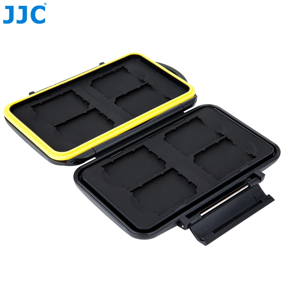 Футляр для карт памяти JJC 8 x SD компактный жесткий водонепроницаемый футляр|camera
