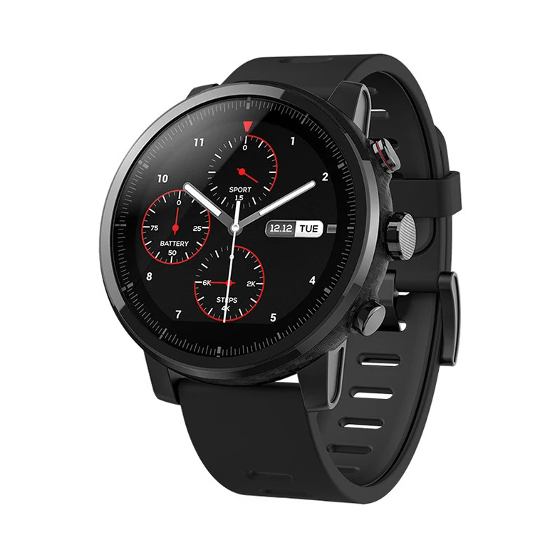 Xiaomi HUAMI AMAZFIT Strato спортивные часы 2 Bluetooth gps 512 МБ/4 ГБ 11 видов спортивных режимов 5 АТМ водонепроницаемость для Android iOS