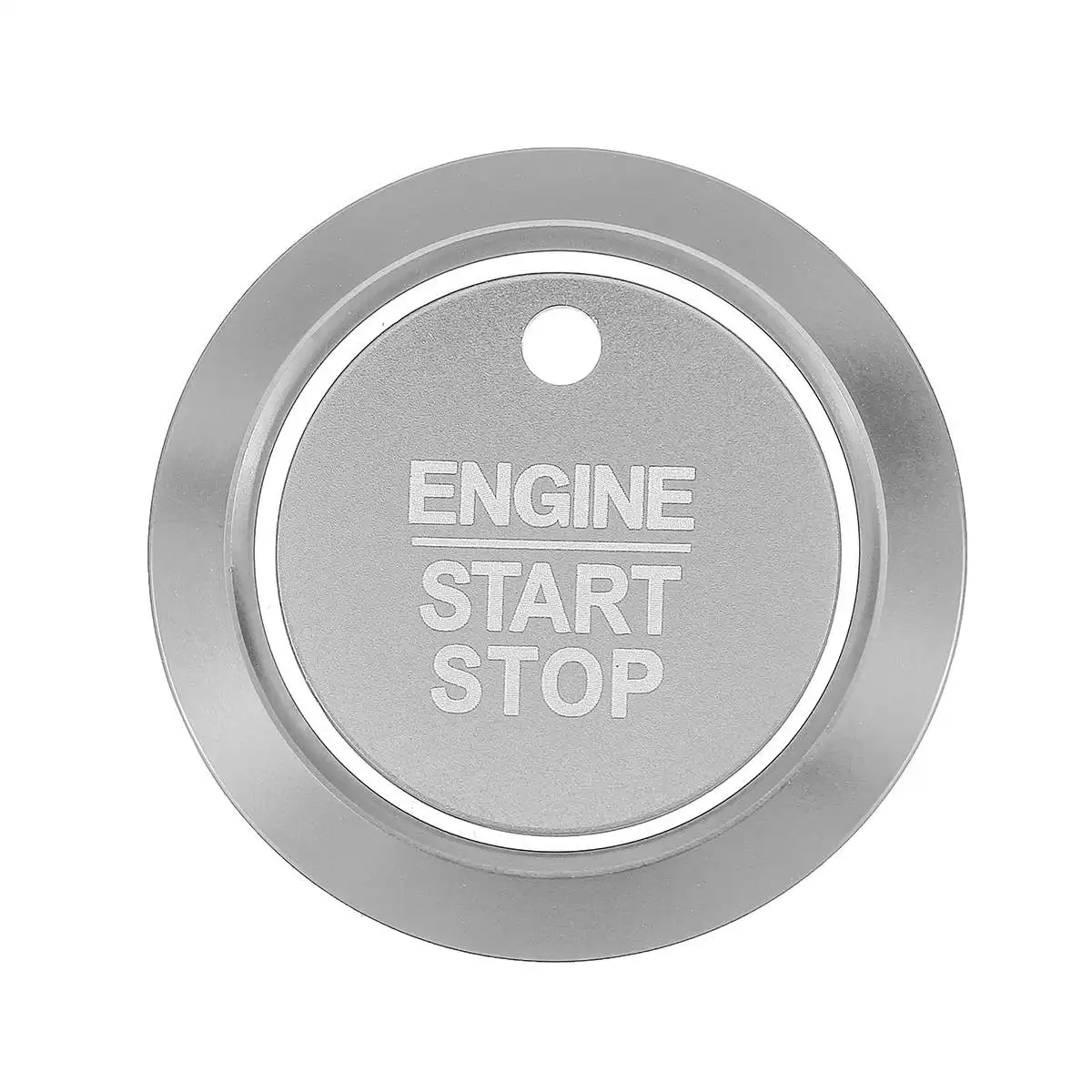 Автомобильный старт остановить двигатель кнопочный внешний переключатель декоративное кольцо Центральная Крышка переключатель декоративное кольцо для Ford F150