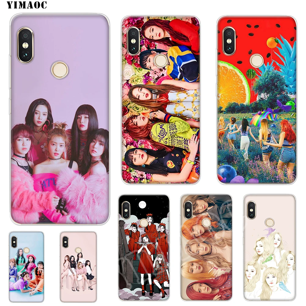 YIMAOC красный бархатный Мягкий силиконовый чехол для POCOPHONE F1 Xiaomi Redmi Note 6 7 Pro 6A Mi 8 Lite