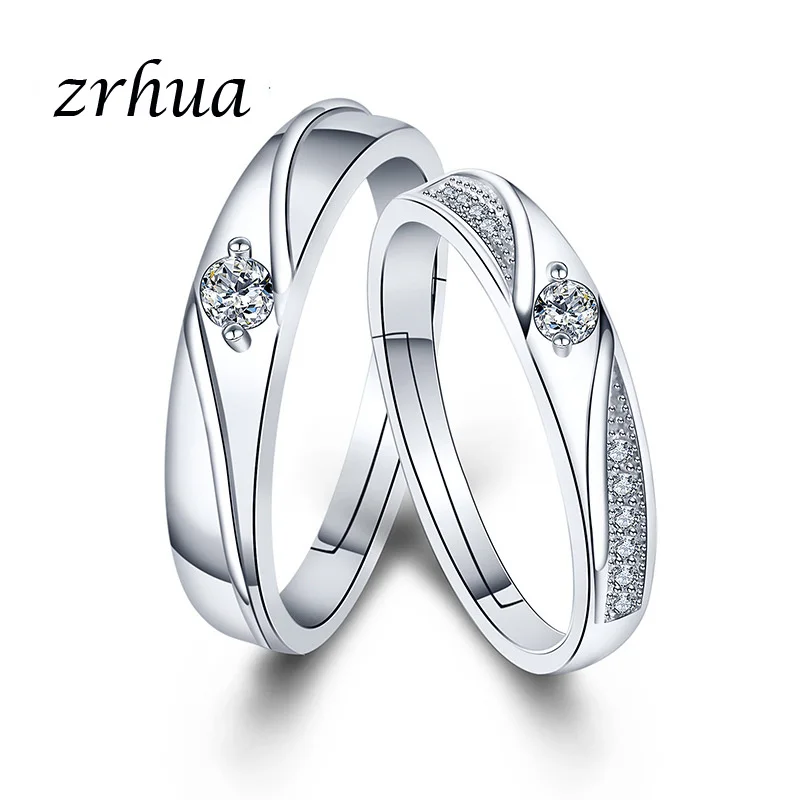 ZRHUA Высококачественная оригинальная кольца из стерлингового серебра 925 для мужчин и женщин, повседневные аксессуары для пальцев, Стерлинговое серебро, ювелирные изделия