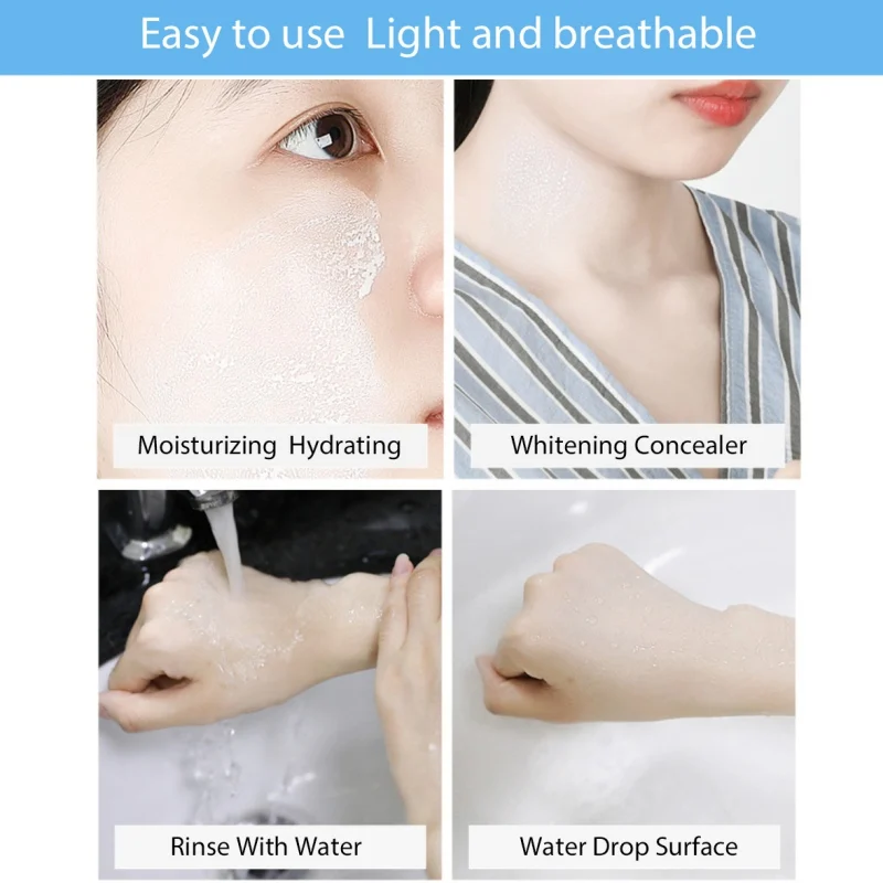 2019 1PC Whitening BB Creams Spray Lazy Cosmetics Moisturizing Face Beauty Makeup Base Moisturizing Liquid Full Cover Concealer