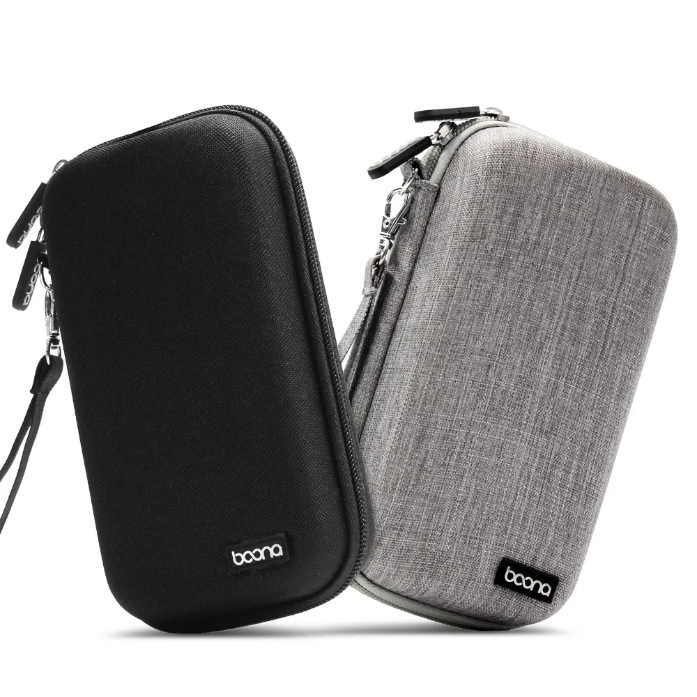 Boona EVA с Ткань Оксфорд жесткий диск сумка для хранения, электронные гаджеты Органайзер защитный чехол для цифровых продуктов