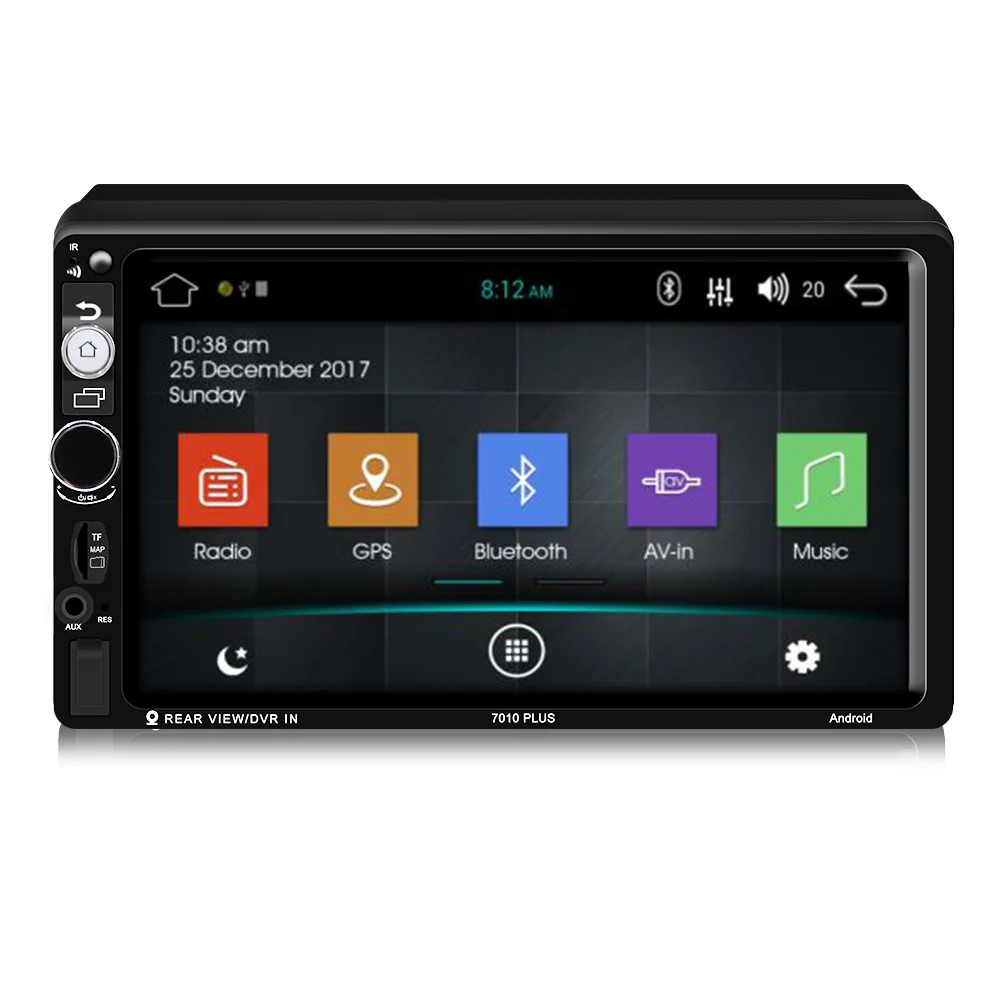 SWM 7010Plus 2din радио авто стерео Android 8,1 1G 16Gb Rds онлайн навигация Авторадио Oto Teypleri Зеркало Ссылка парктроник