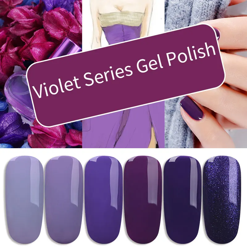 8 г Ультрафиолетовый светодиодный Гель лак для ногтей Clever Lady Набор лаков esmalte