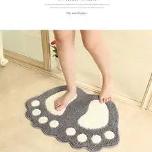 Модные милые отпечатки больших ног дверной коврик в ванную комнату коврики на коврик для ног домашний коврик itemst на дверь коврик ковер пол