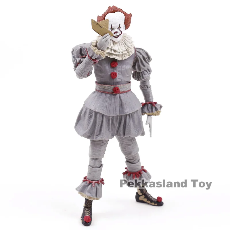 NECA Стивен Кинг это Pennywise ПВХ фигурку Коллекционная модель игрушки