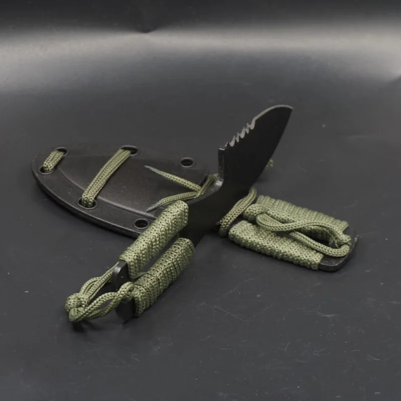Тактический нож с неподвижным клинком нож для выживания уличный охотничий нож для кемпинга карманный маленький прямой нож EDC для самообороны мульти инструменты