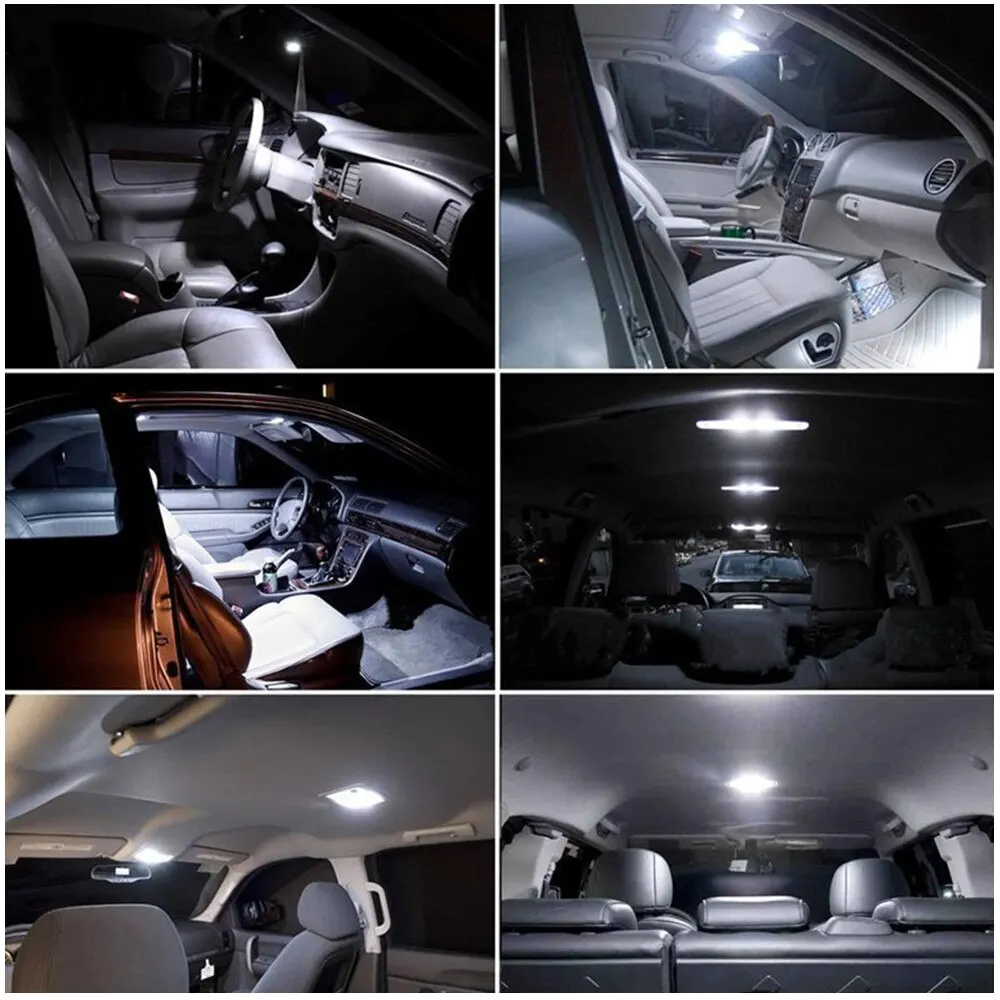 48 SMD 3528 Светодиодный Панель белый автомобиль для чтения карты лампа авто Интерьер