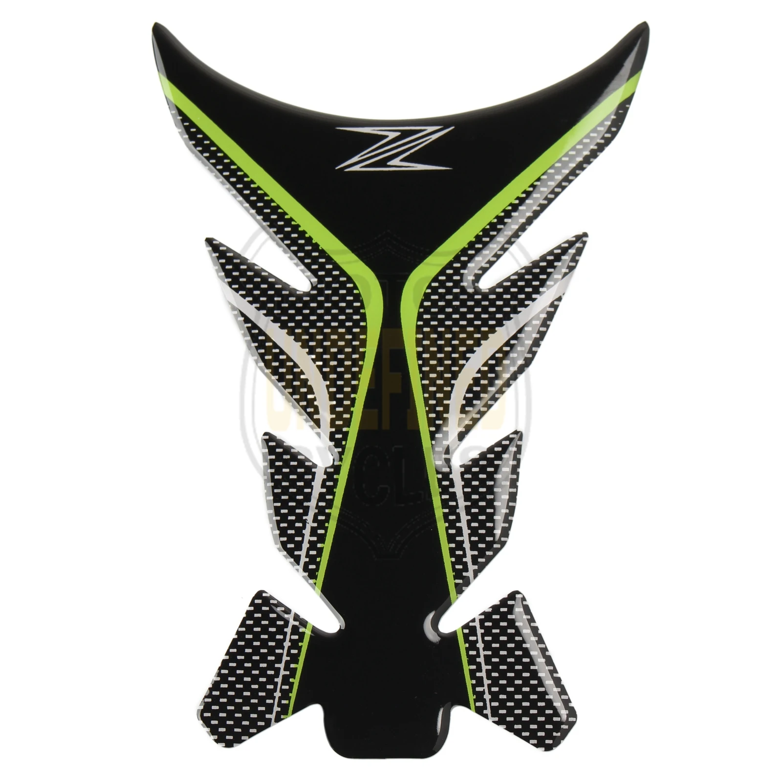 Определено для Kawasaki Z1000 Z900 Z750 Z650 Z 3D мотоциклетные Стикеры Fishbone топливного бака Pad Protector Наклейка Pegatinas Moto
