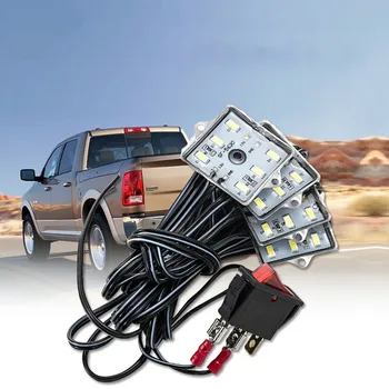 

1 Pair Waterproofing Auxiliary Lighting Lamp Combination of LED Tailrace Lamp for 8 pcs/lot Truck Carriage