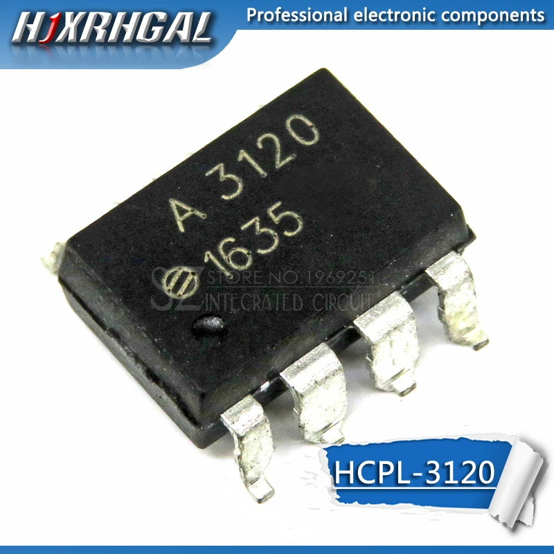 10 шт HCPL3120 SOP8 HCPL-3120 SOP A3120 SOP-8 SMD HJXRHGAL | Электронные компоненты и принадлежности
