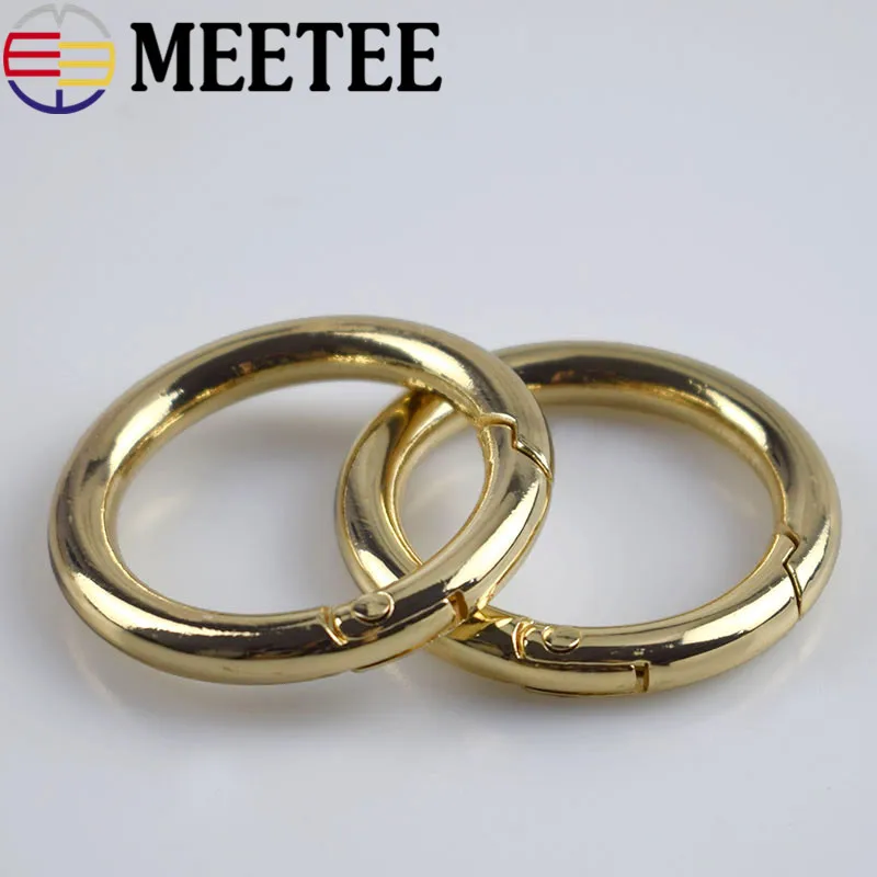 

2016 Limited Rushed Plating Bags Belts Clip Buckles Watch Belt Buckles Metal Bag Circle Ring Buckle Metal Copper Accessories