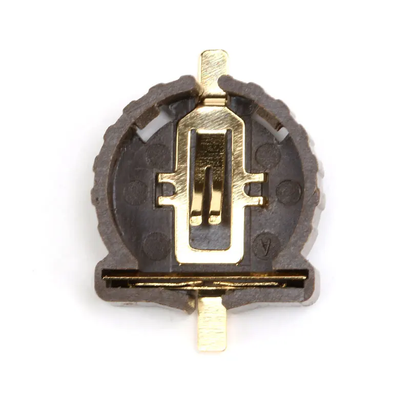 20pcsLOT CR1220 button battery holder 3V button battery holder SMD package plating temperature (3)