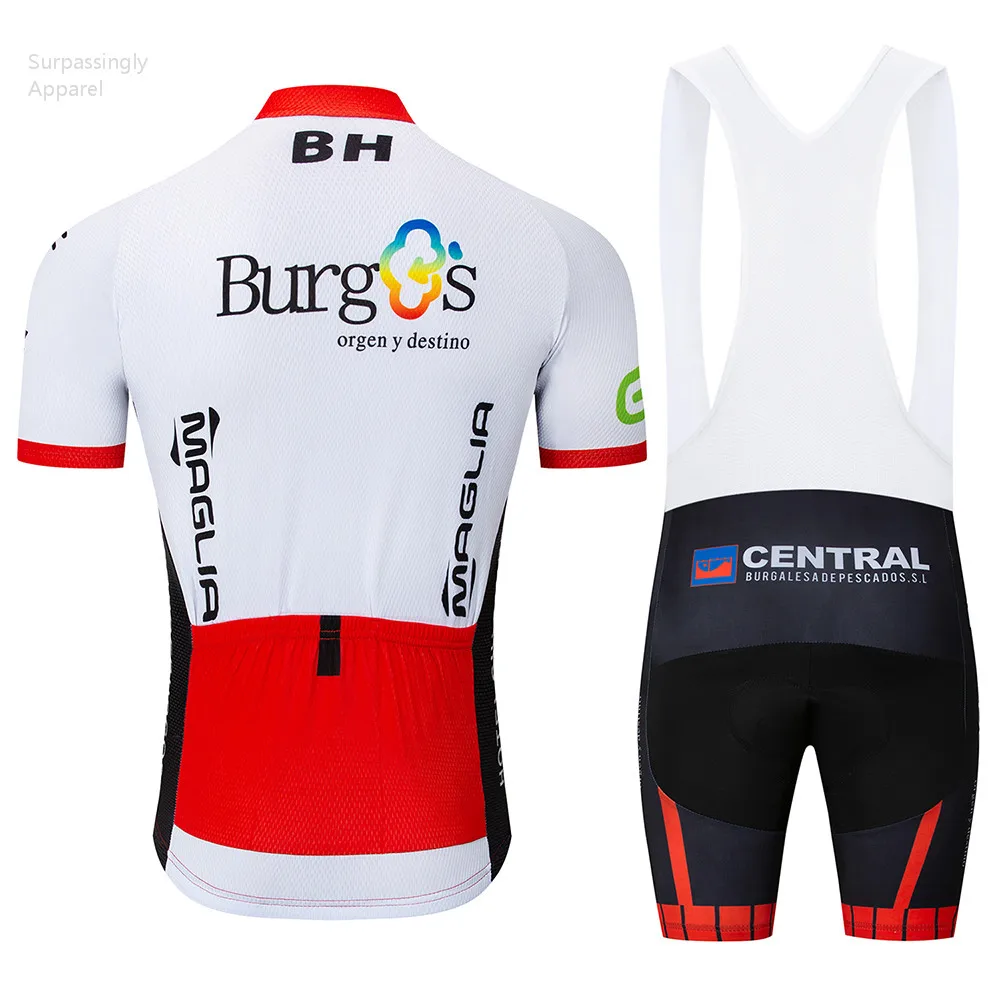 2019 الأبيض UCI فريق بورغ الدراجات جيرسي 9D هلام سادة سراويل البيك القصيرة مجموعة MTB روبا Ciclismo رجل برو UCI الصيف هوائية مايوه ارتداء