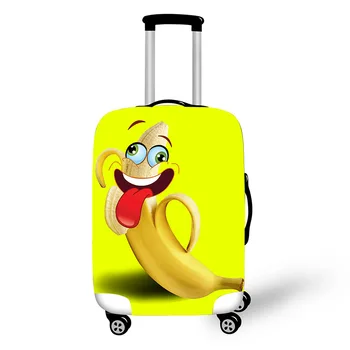 

Cartoon banana Trolley Suitcase Protective Cover 18-28 Inch Elastic Luggage Cover Carry on baggage Case Bag Travel Accessories