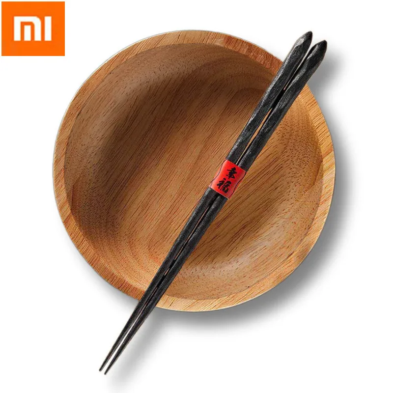Xiaomi Mijia Yiwuyishen палочки для еды 6 пар в упаковке PPS стекловолокно высокая