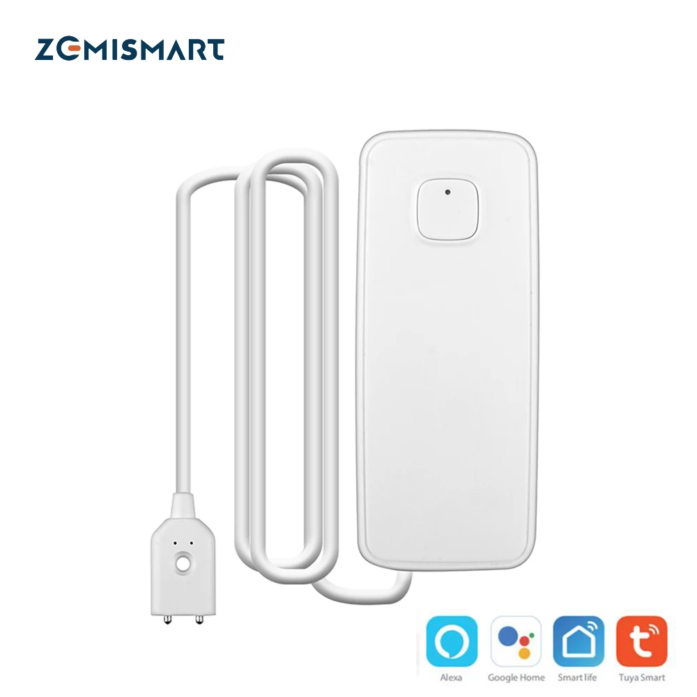 

WIFI Flood Leak Sensor Smart Home Water Detector WiFi Tuya Smart Life APP Control Intelligent Smart Home