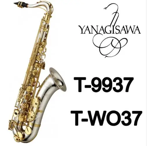 

New Brand YANAGISAWA T-9937 T-WO37 Tenor Saxophone Silvering Gold Key Sax Professional Mouthpiece Patches Pads Reeds Bend Neck