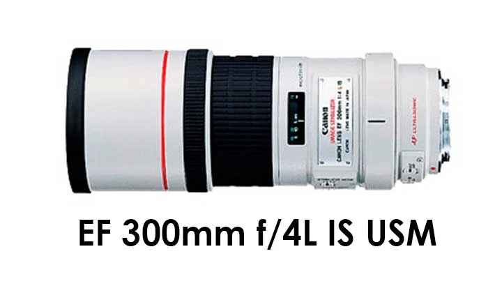 New Canon EF 300mm f/4L f4 L IS USM Telephoto Lens for 5D