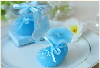 

wedding favor candle Decoration candle gift--Baby Shoes Candle craft candle baby favor birthday party decoration 100pcs/lot