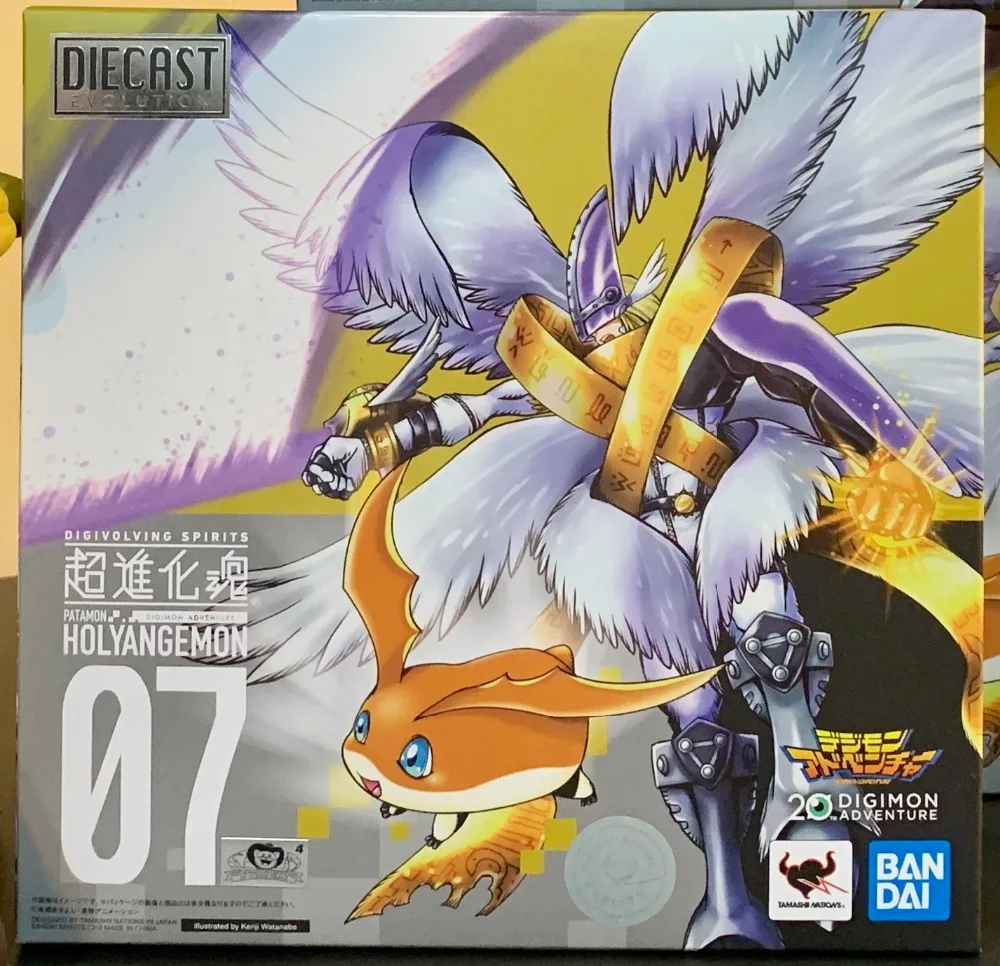 Digivolving Spirits 07 Digimon HOLY ANGEMON Action Figure BANDAI NEW from Japan