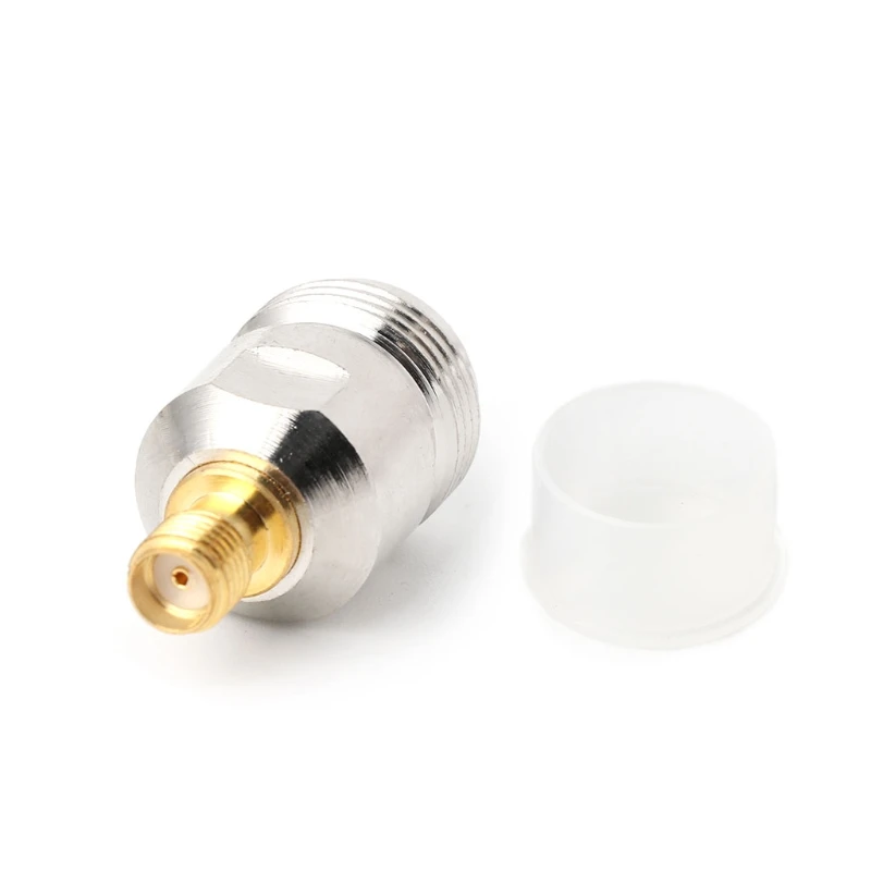

1Pc N Female Jack to SMA Female Plug Straight RF Connector High Frequency Adapter