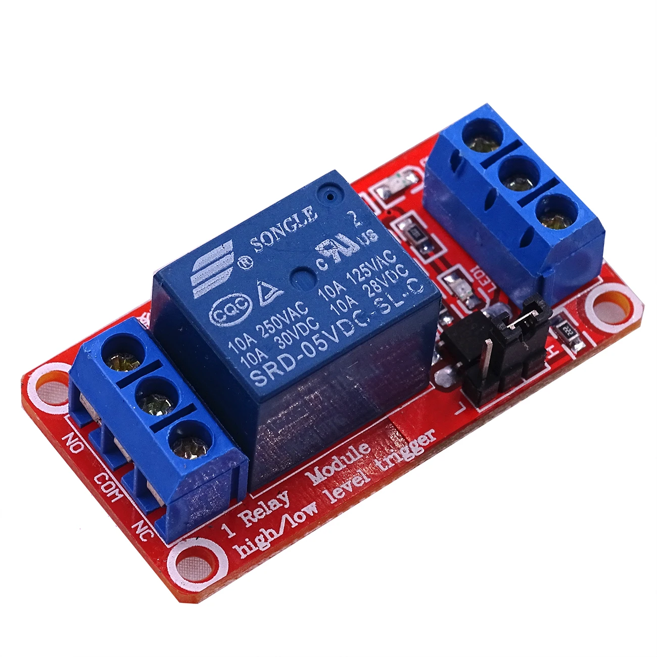 One 1 Channel 5V Relay Module Board Shield with Optocoupler Support ...