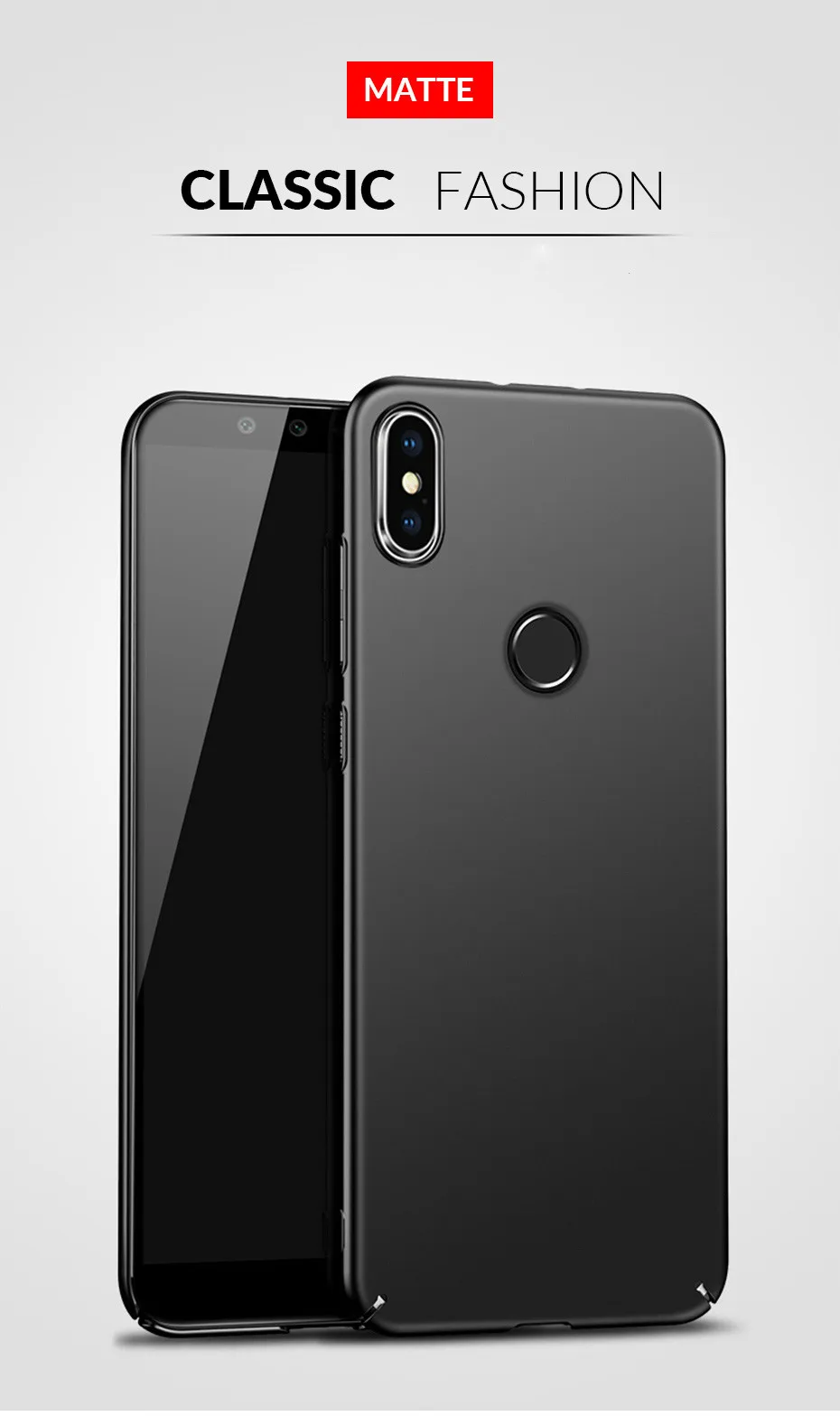 Ультра тонкий чехол для телефона Xiaomi Mi9 Redmi 8A 7A полный чехол противоударный чехол для Redmi note8T 8 7 6 5 Pro Жесткий ПК Тонкий матовый чехол