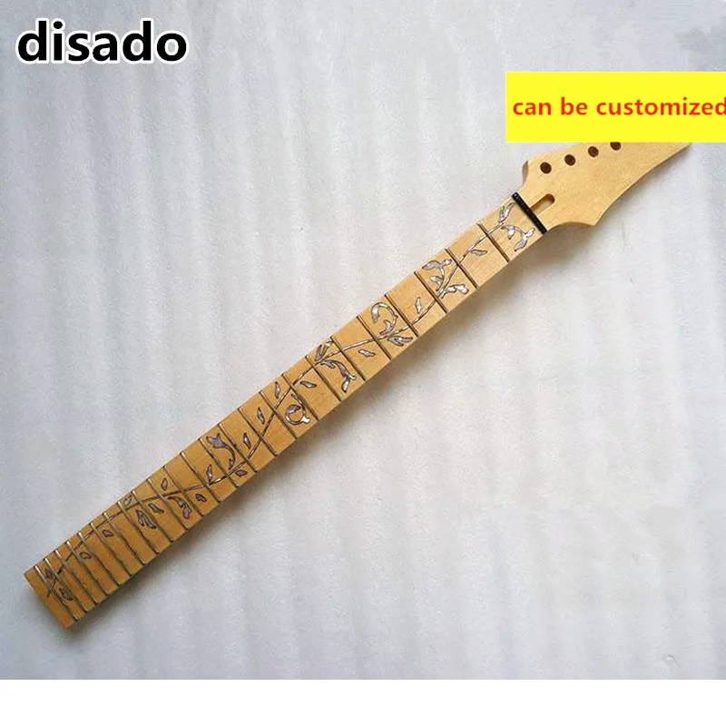 

disado 24 Frets inlay Tree of Life Electric Guitar maple Neck maple fingerboard Wholesale Guitar accessories Parts