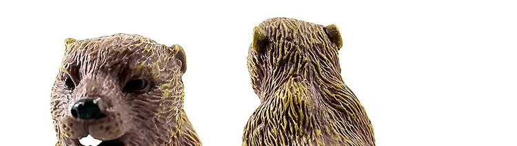 Имитация барсука Росомаха Anteater Beaver Bear фигурка животного домашний декор миниатюрное украшение для сада в виде Феи аксессуары