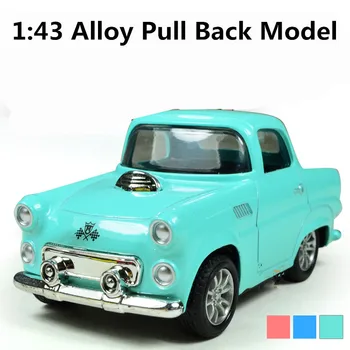 

Cute mini classic cars,1:43 scale alloy pull back model car,Collect Children Diecast toys,free shipping
