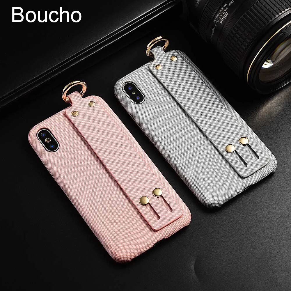 Чехол для телефона с ремешком на запястье iphone 8 7 6 6s plus чехол-держатель apple Xs max XR X XS