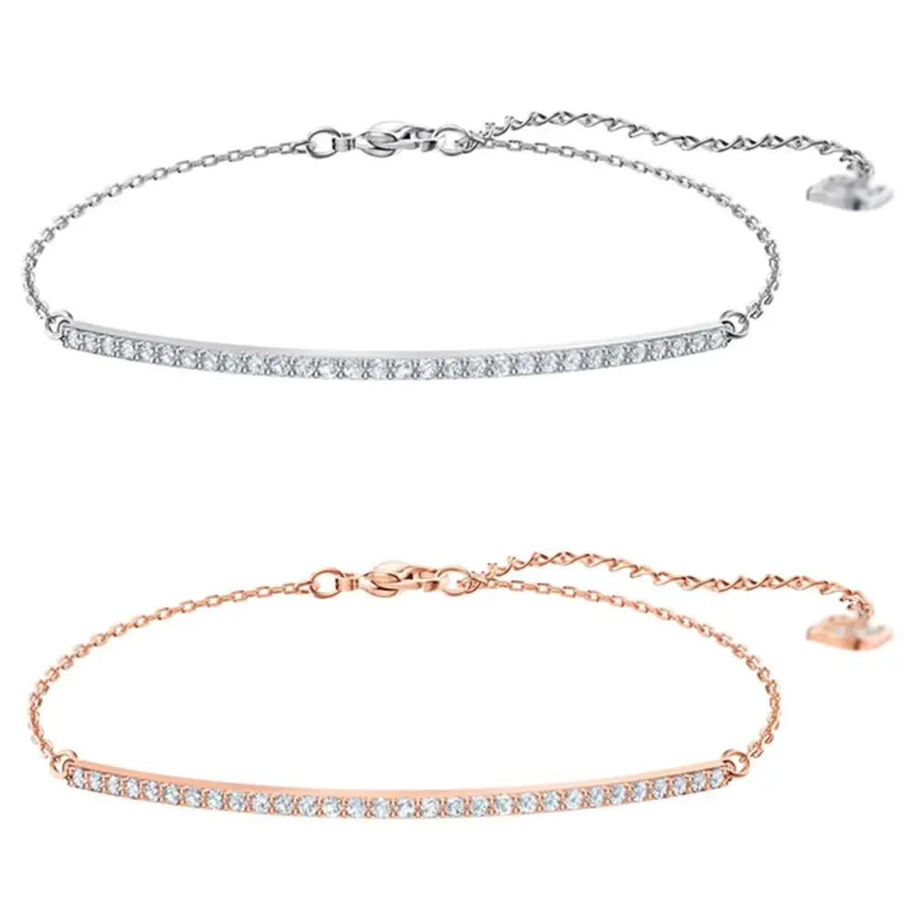 

SIEMTO Fashion 100% Sterling Silver Original 1:1 High Quality ONLY Bracelets Women Jewelry Free Shipping