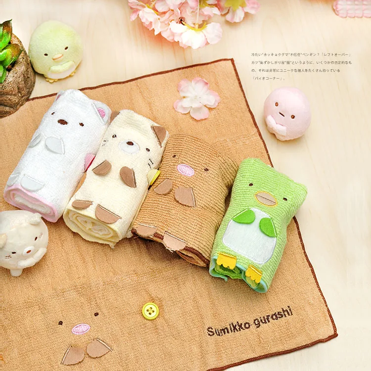 San-X Sumikkogurashi Small Scarves Corner Creature Highly Absorbent Portable Towel Plush Toy Children Gifts | Игрушки и хобби