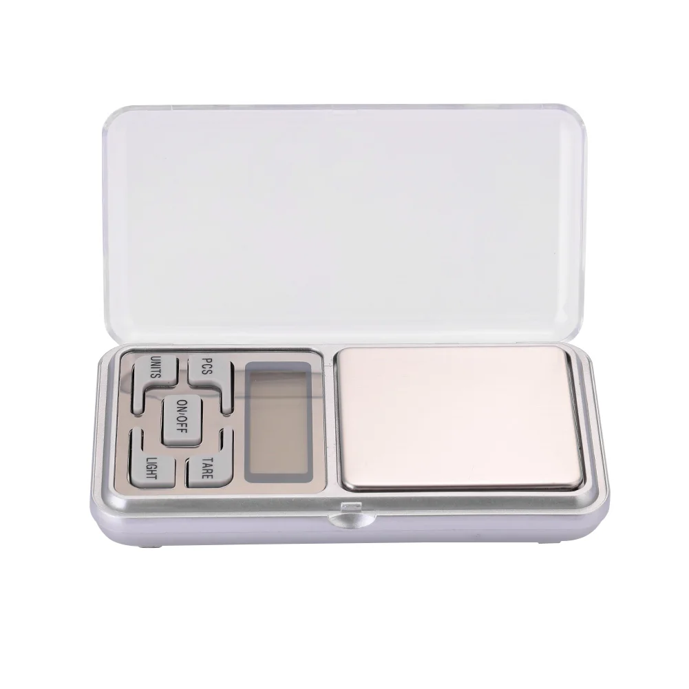 

Digital Scale 500 X 0.1g Jewelry Tea Sterling Weight for Portable Pocket Fashion Lcd Mini Silver