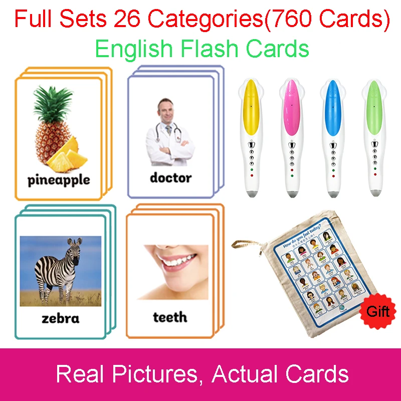 26 categorías 760 tarjetas niños Montessori aprender inglés Flash tarjeta rompecabezas Juguetes Educativos para niños Juguetes Educativos 26 categorías 760 tarjetas niños Montessori aprender inglés Flash tarjeta rompecabezas Juguetes Educativos para niños Juguetes Educativos
