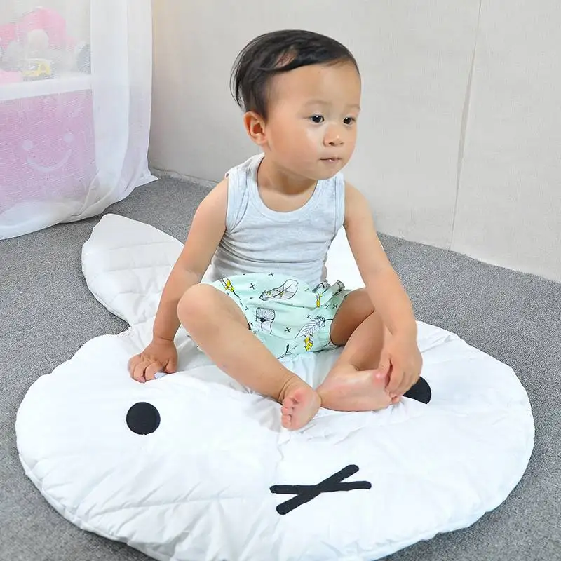 Cheaper cute rabbit little children's play mats tapestries baby