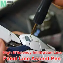 Ручной момент модель панель линии акцент цвет конкретных ручка бесплатно протирать DIY хобби модель инструмент аксессуар