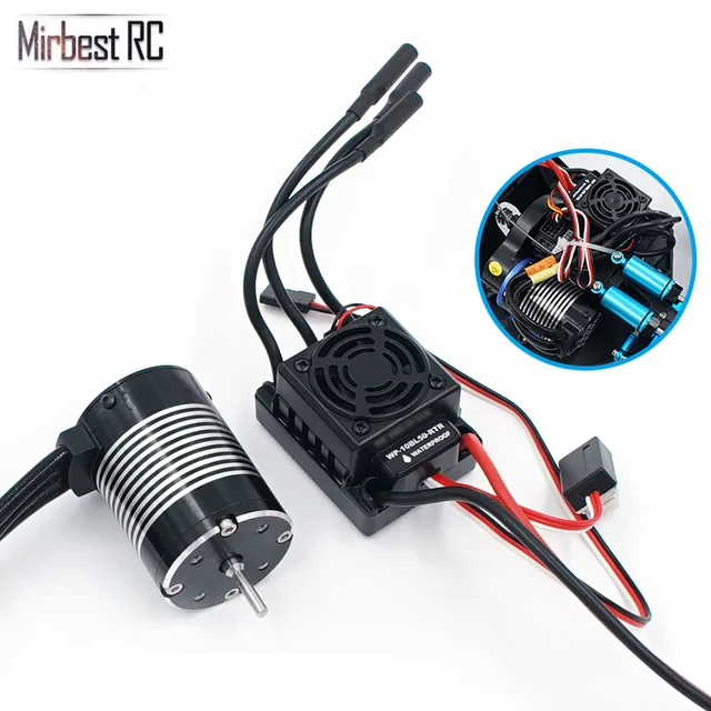 WLtoys 12428 Upgrade parts 3300KV brushless motor 60A ESC servo power
