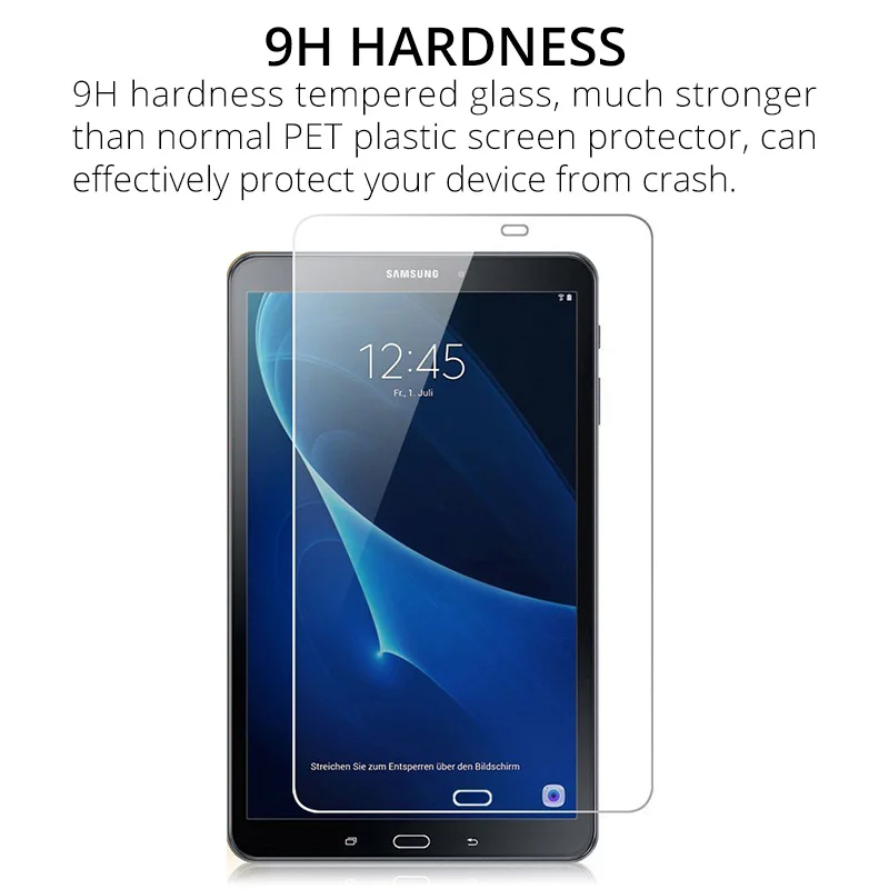 9H 2.5D Премиум Закаленное стекло для SM-T580 протектор экрана для samsung Galaxy Tab A A6 10,1 T585 Защитная стеклянная пленка