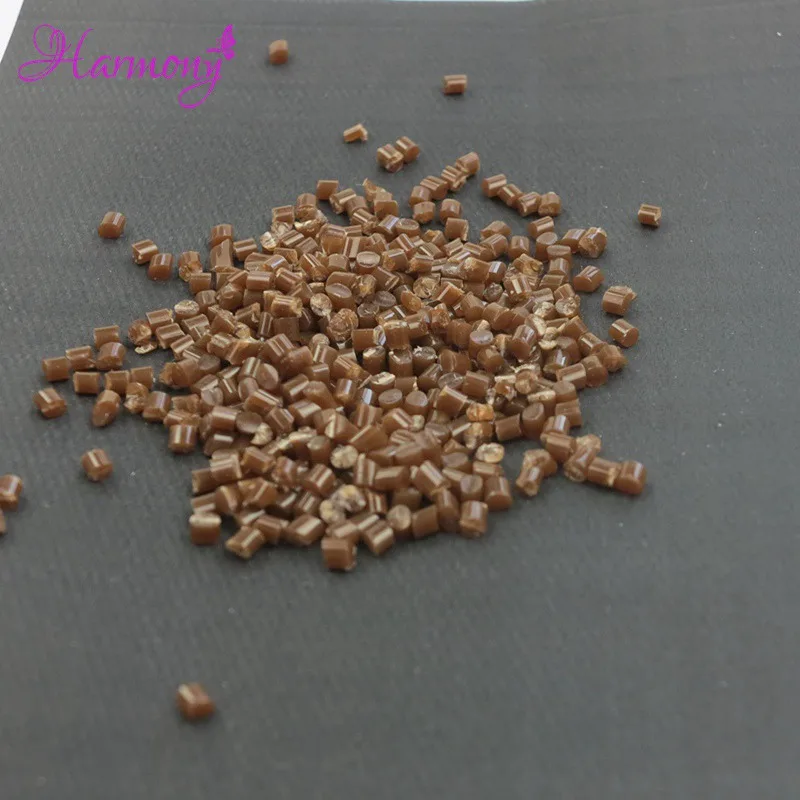 200g/bag White black yellow brown Keratin Glue Granule/Beads/Grain For Pre-bonded Human Hair Extension/China Glue Grain